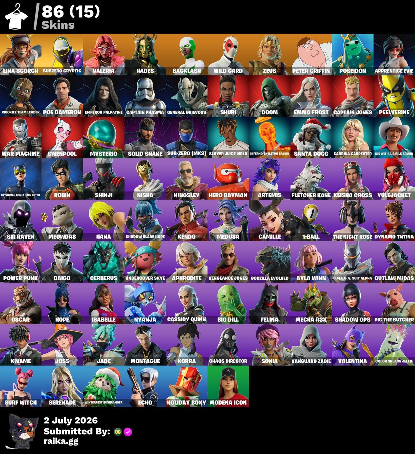 🎮 Cuenta Fortnite