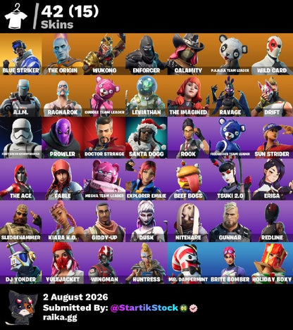 🎮 Cuenta Fortnite