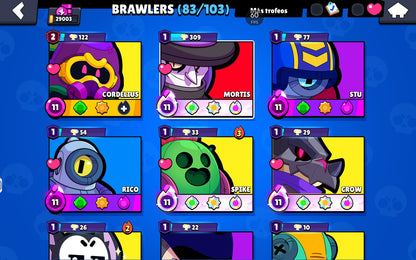 ⚡ Cuenta Brawl Stars