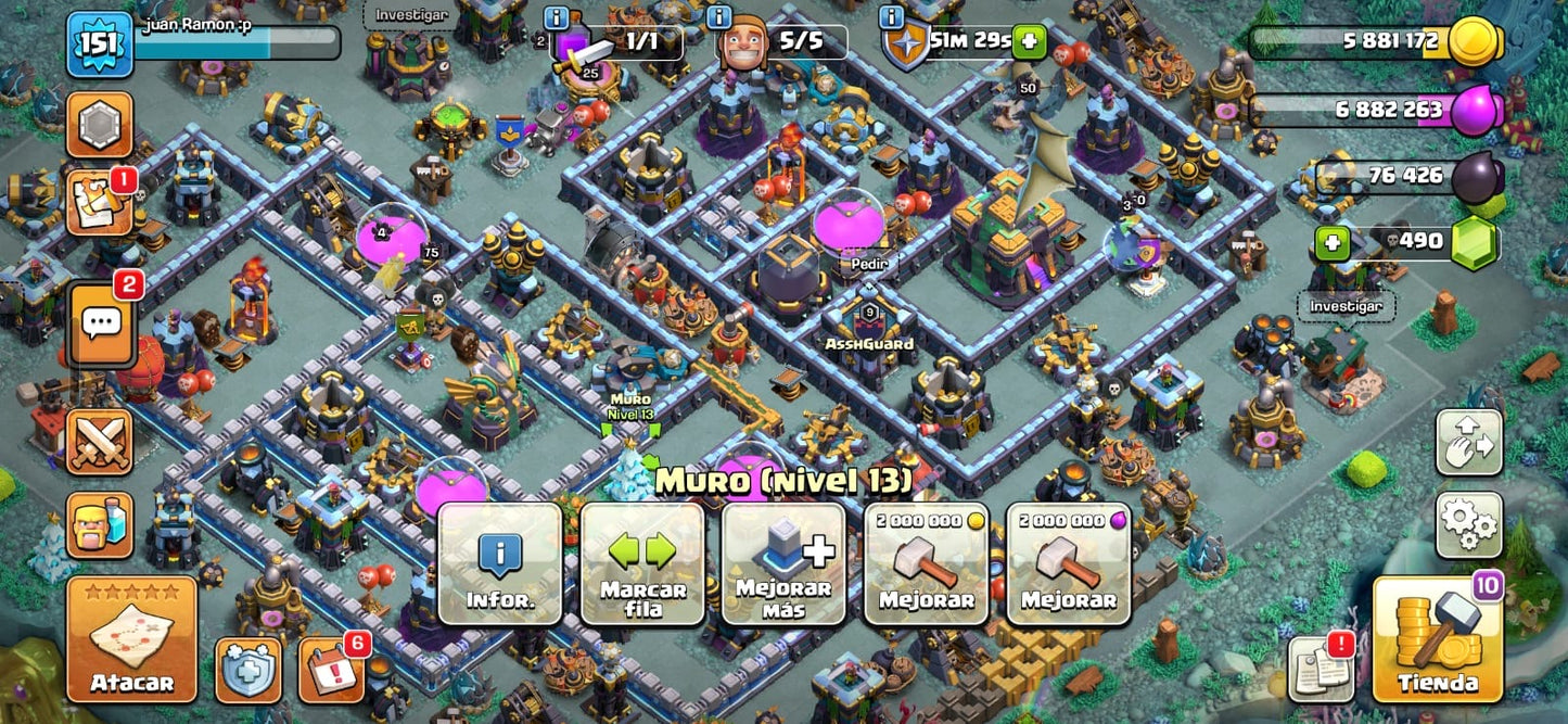 🏰 Cuenta Clash of Clans