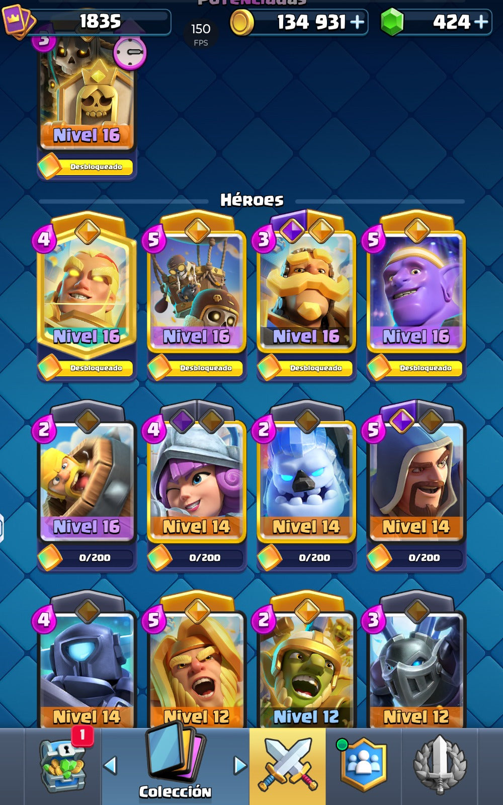 👑 Cuenta Clash Royale