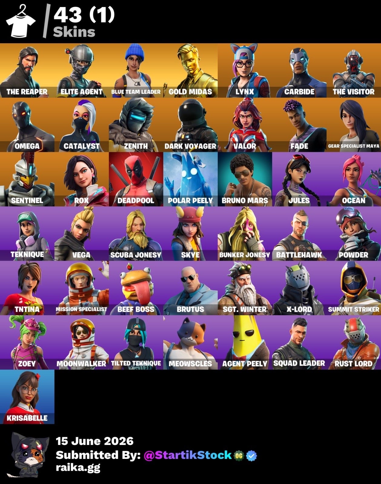 🎮 Cuenta Fortnite