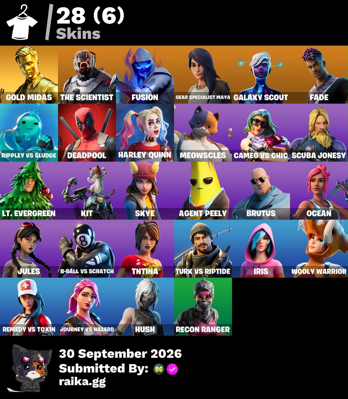 🎮 Cuenta Fortnite