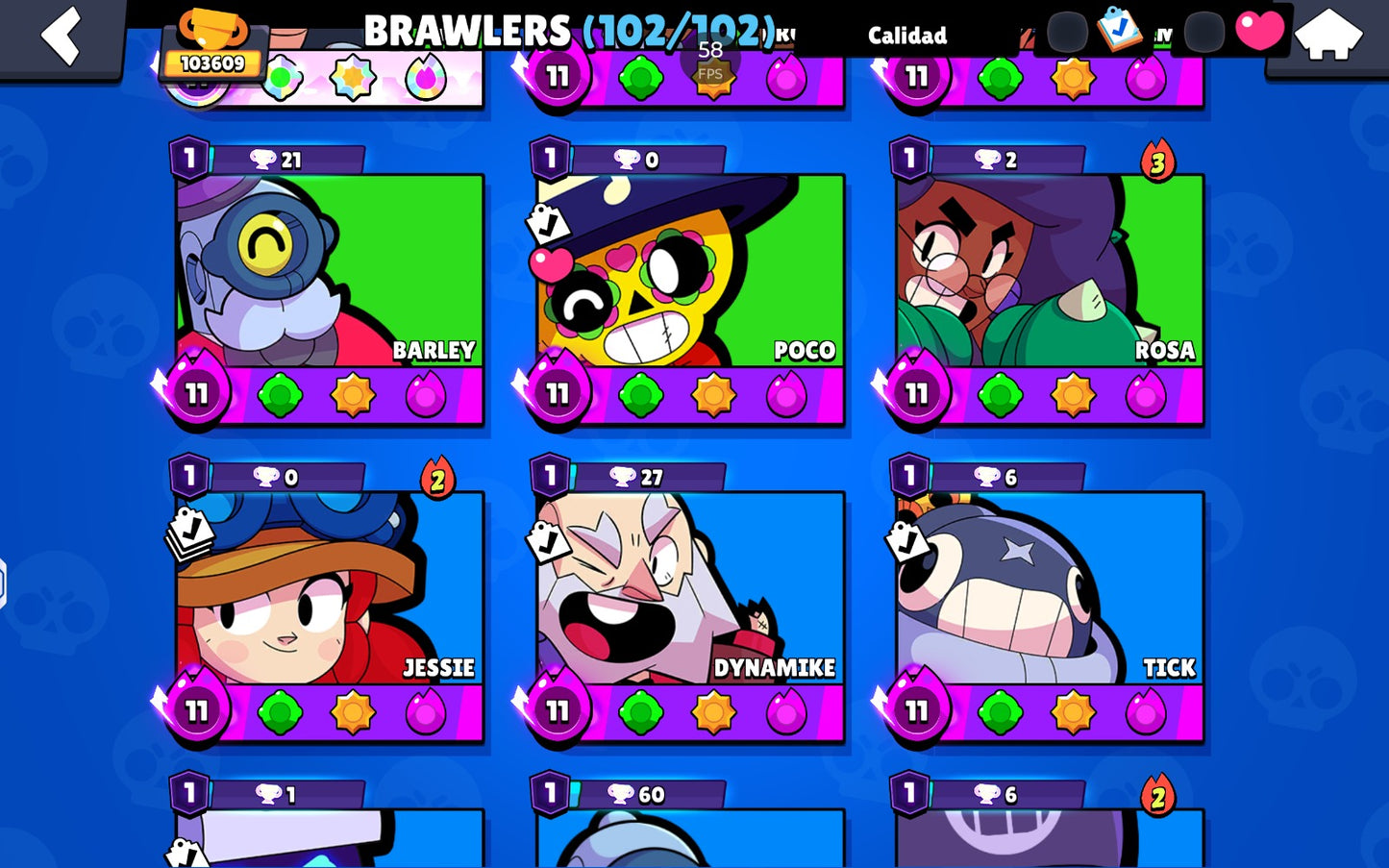 ⚡ Cuenta Brawl Stars