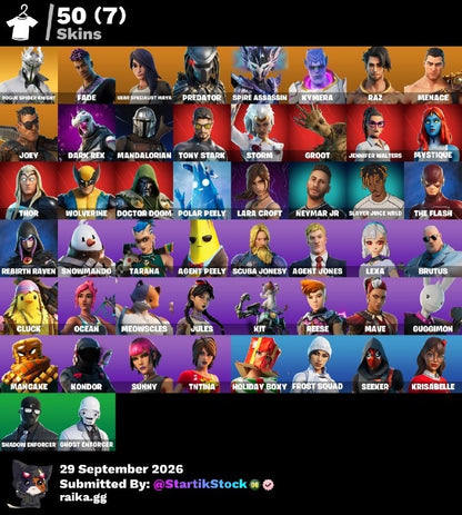 🎮 Cuenta Fortnite