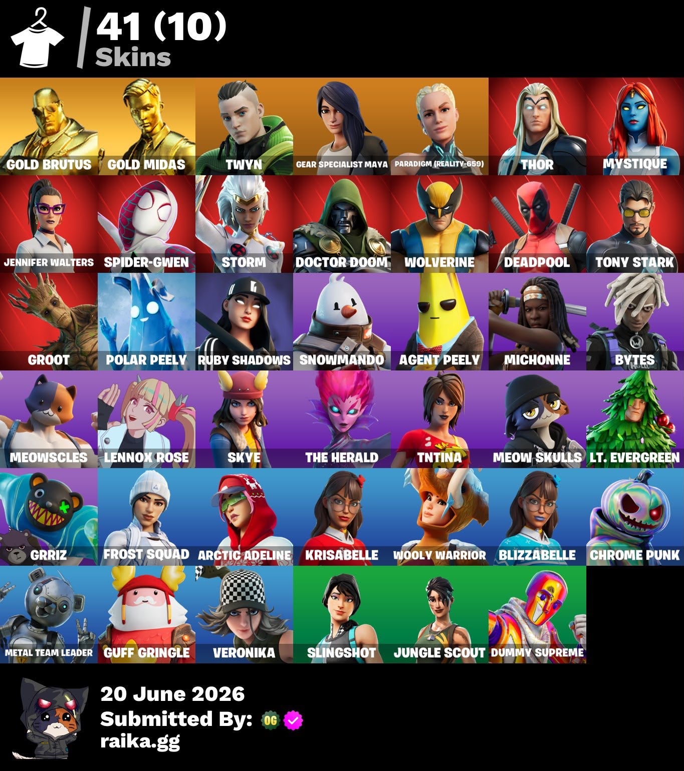 🎮 Cuenta Fortnite
