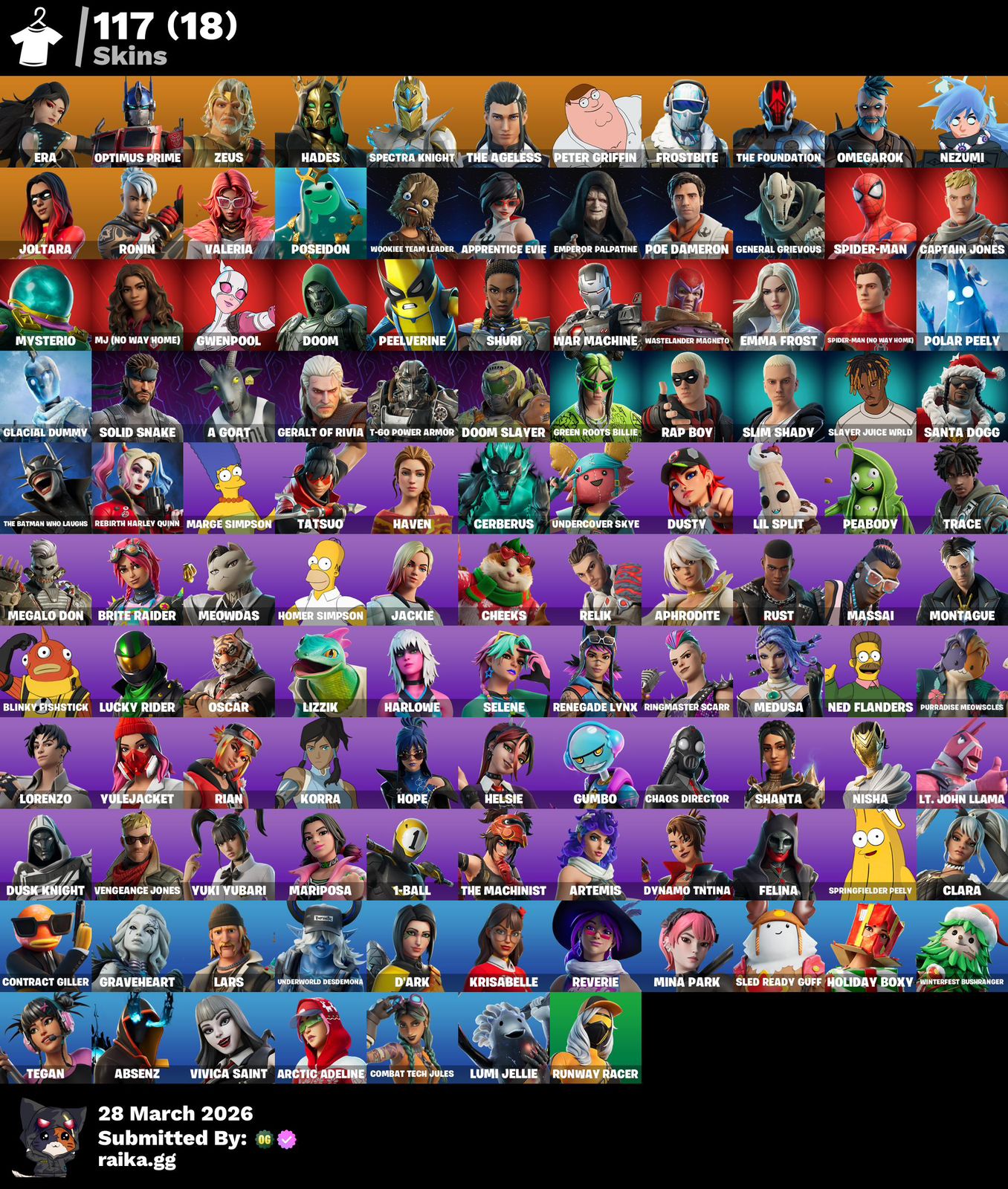 🎮 Cuenta Fortnite