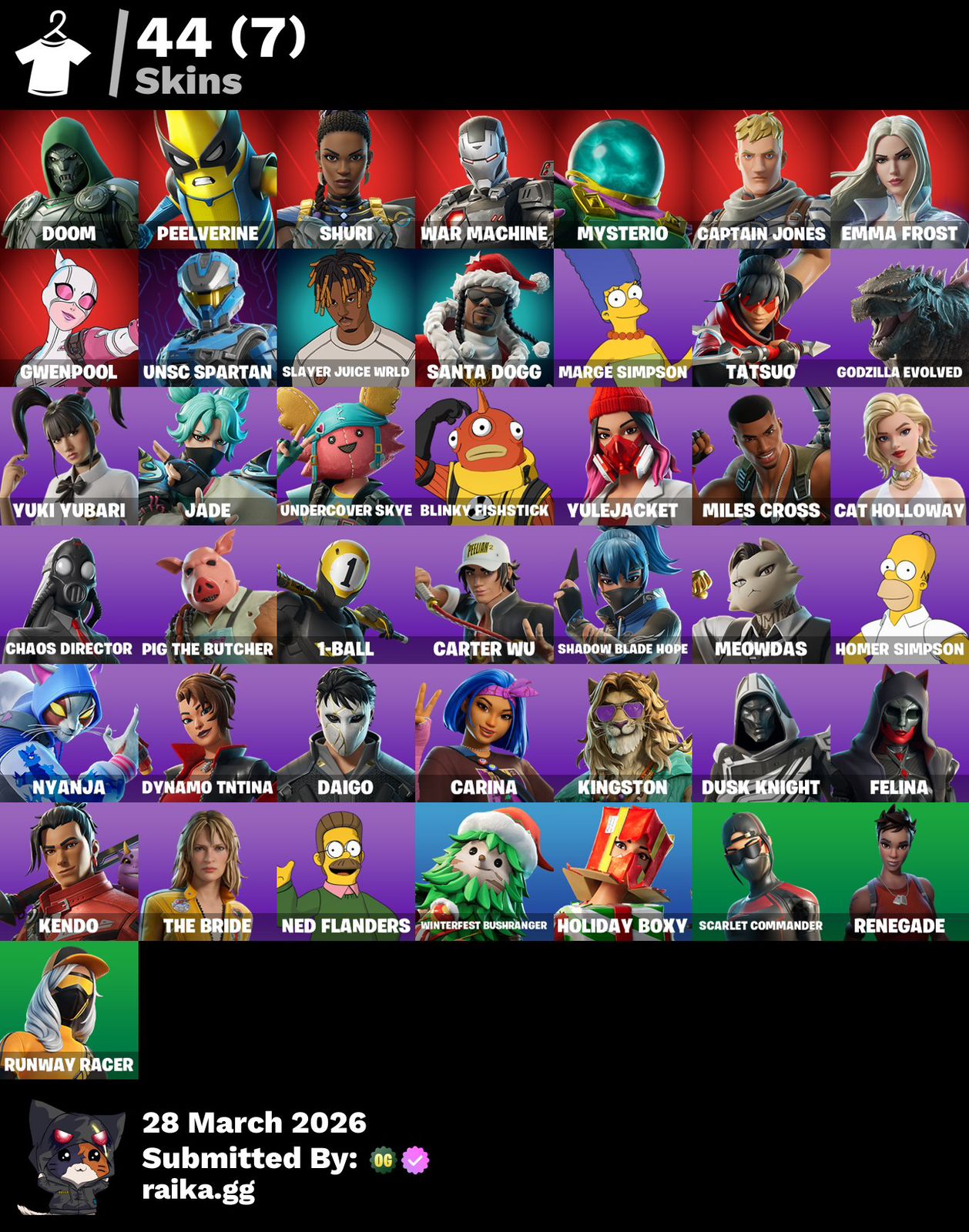 🎮 Cuenta Fortnite