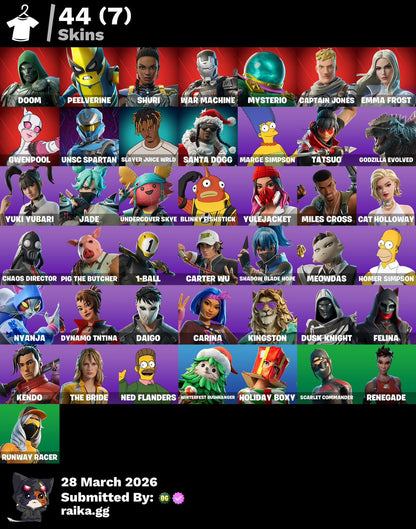🎮 Cuenta Fortnite