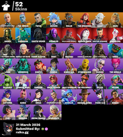 🎮 Cuenta Fortnite