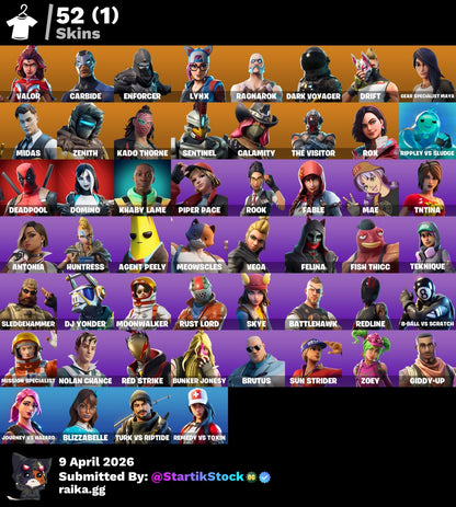 🎮 Cuenta Fortnite