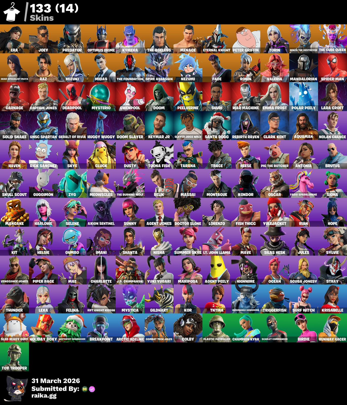 🎮 Cuenta Fortnite