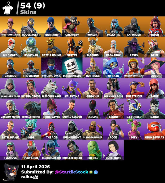 🎮 Cuenta Fortnite