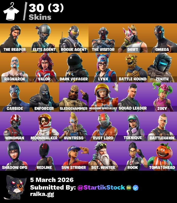 🎮 Cuenta Fortnite