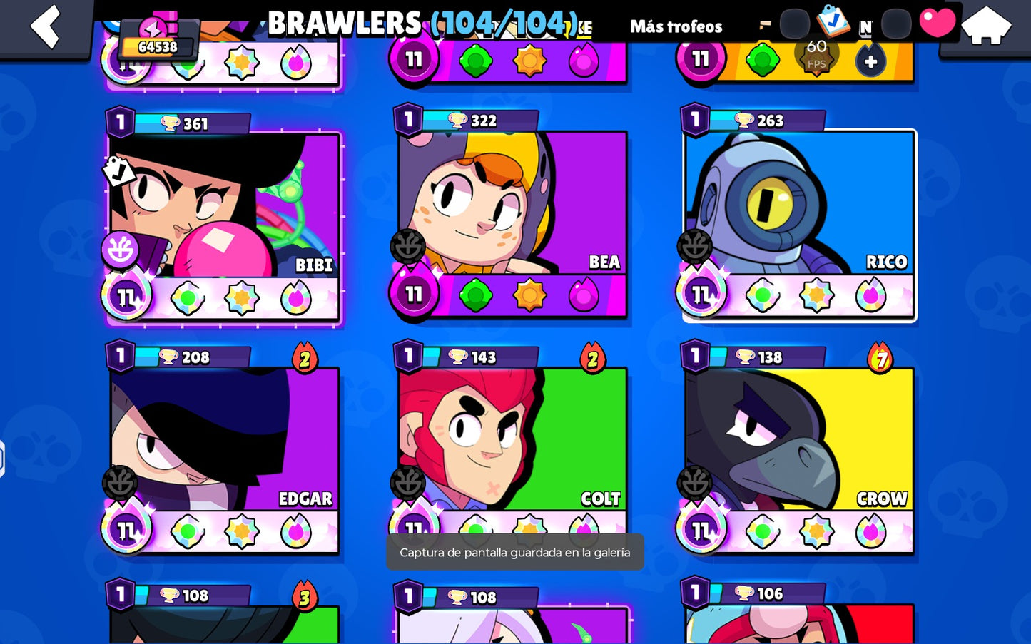 ⚡ Cuenta Brawl Stars