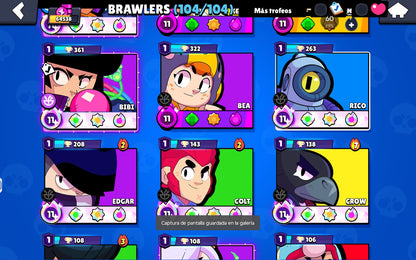 ⚡ Cuenta Brawl Stars