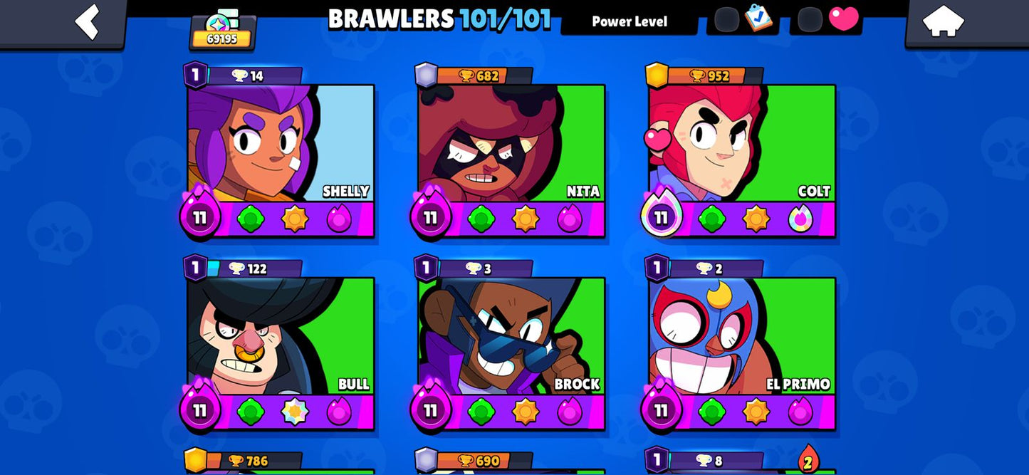 ⚡ Cuenta Brawl Stars