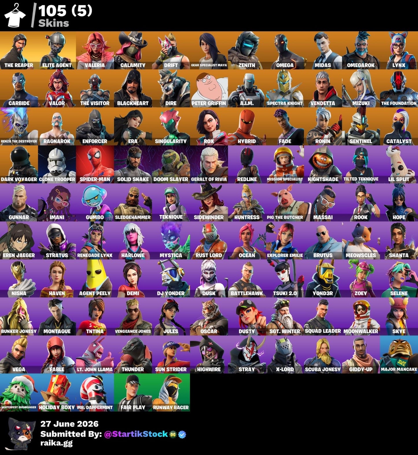 🎮 Cuenta Fortnite