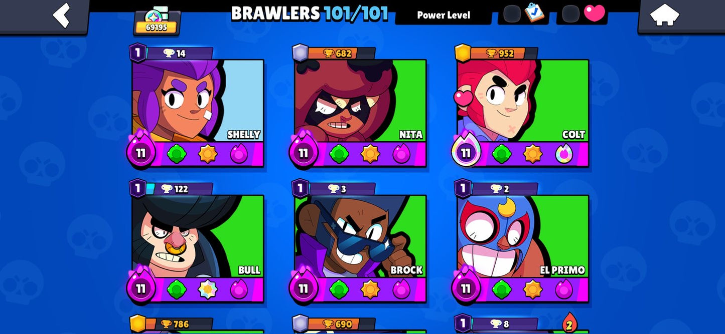 ⚡ Cuenta Brawl Stars