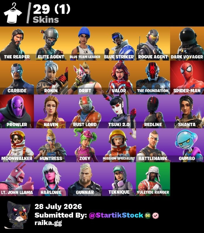 🎮 Cuenta Fortnite