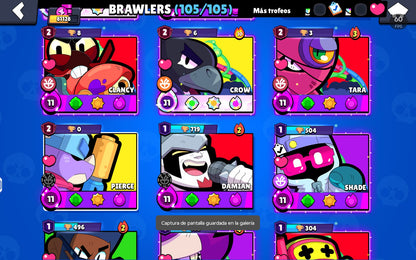 ⚡ Cuenta Brawl Stars