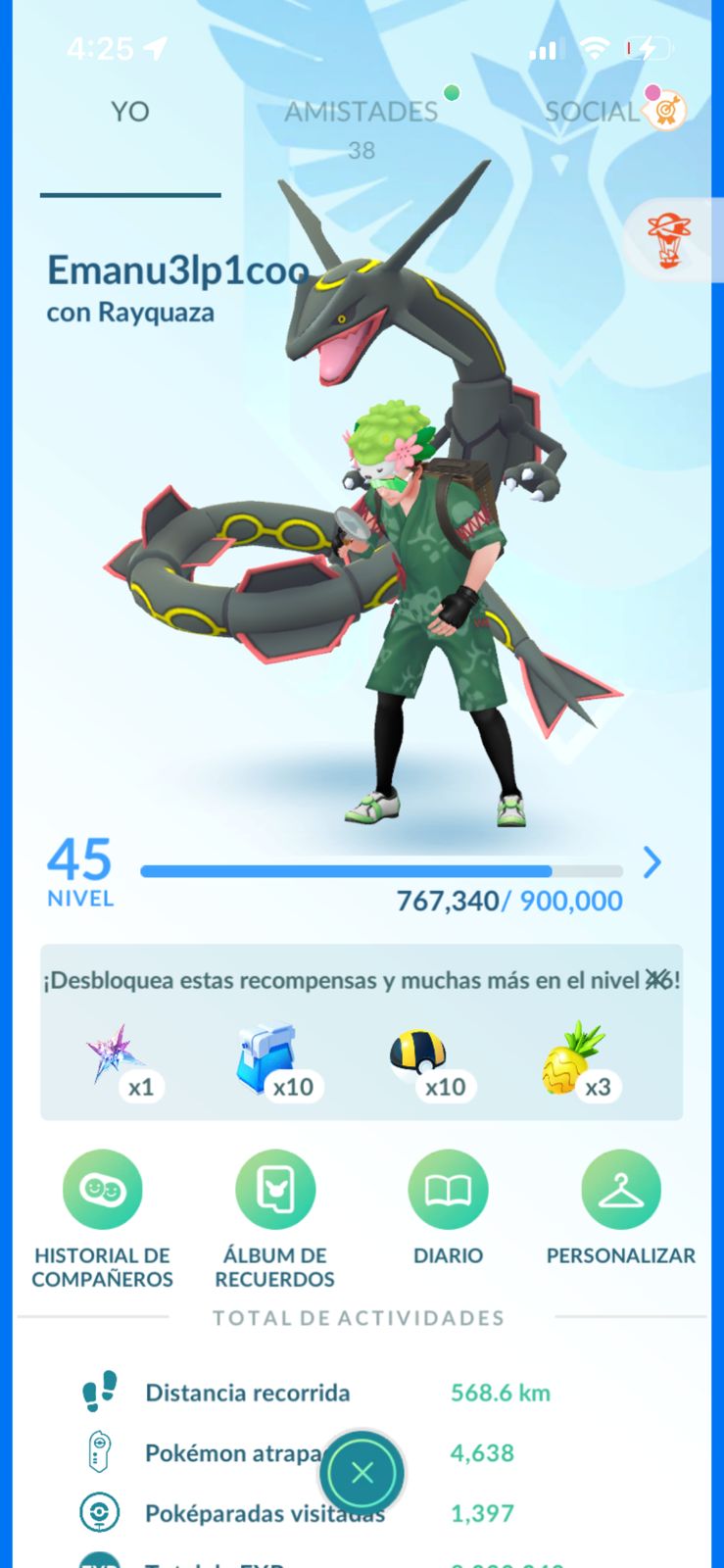 ⚡ Cuenta Pokémon