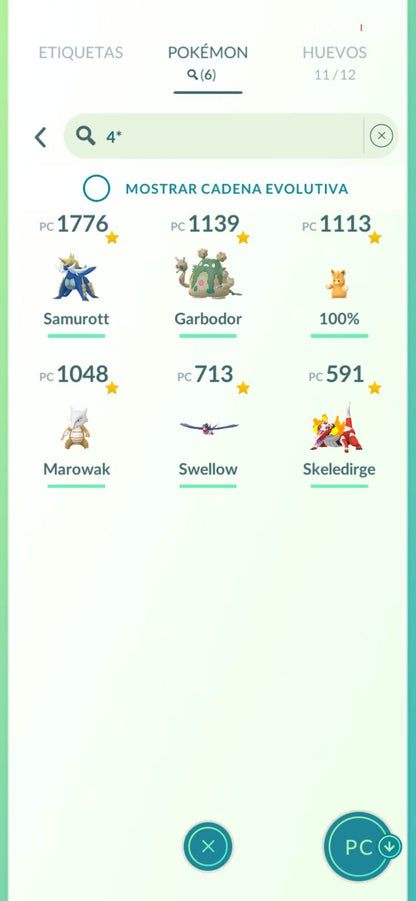 ⚡ Cuenta Pokémon