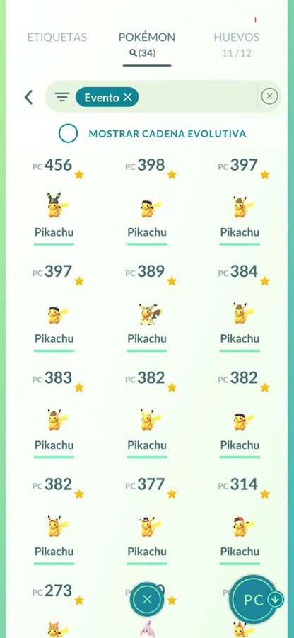 ⚡ Cuenta Pokémon