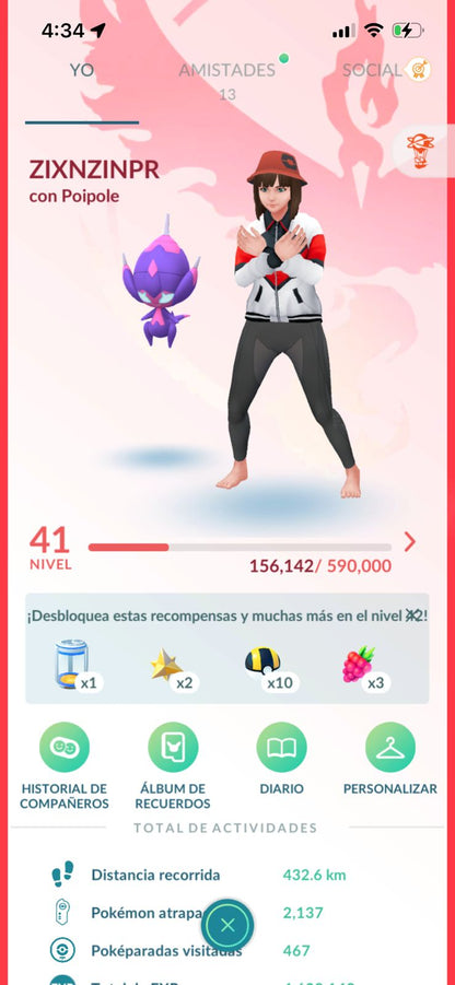 ⚡ Cuenta Pokémon