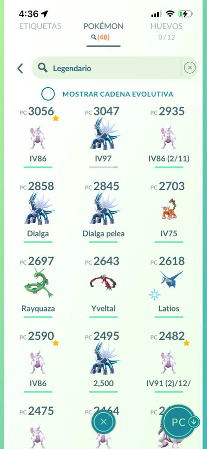 ⚡ Cuenta Pokémon