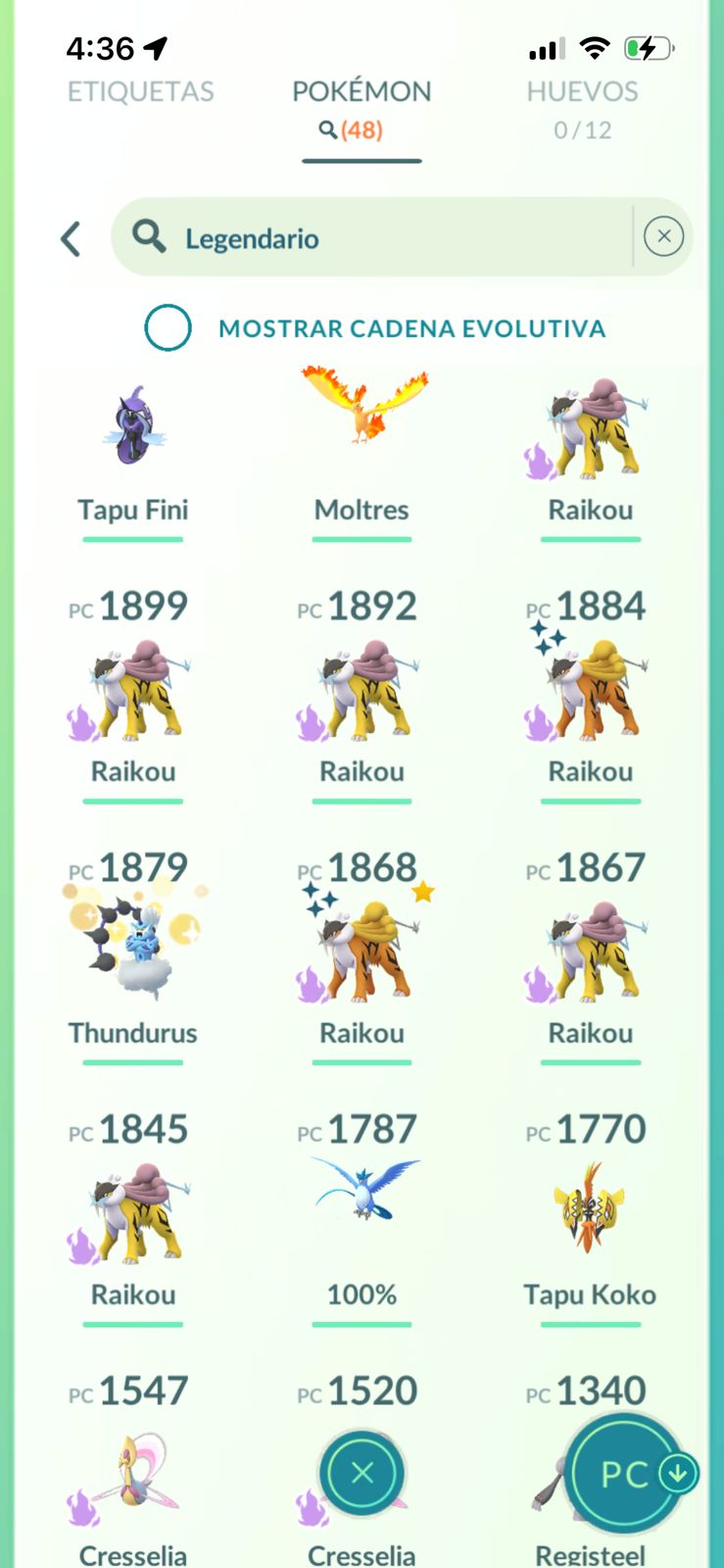 ⚡ Cuenta Pokémon