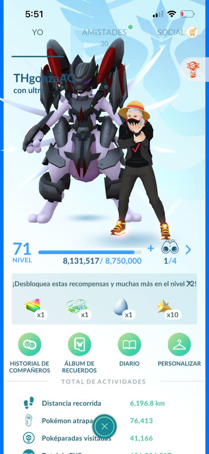 ⚡ Cuenta Pokémon
