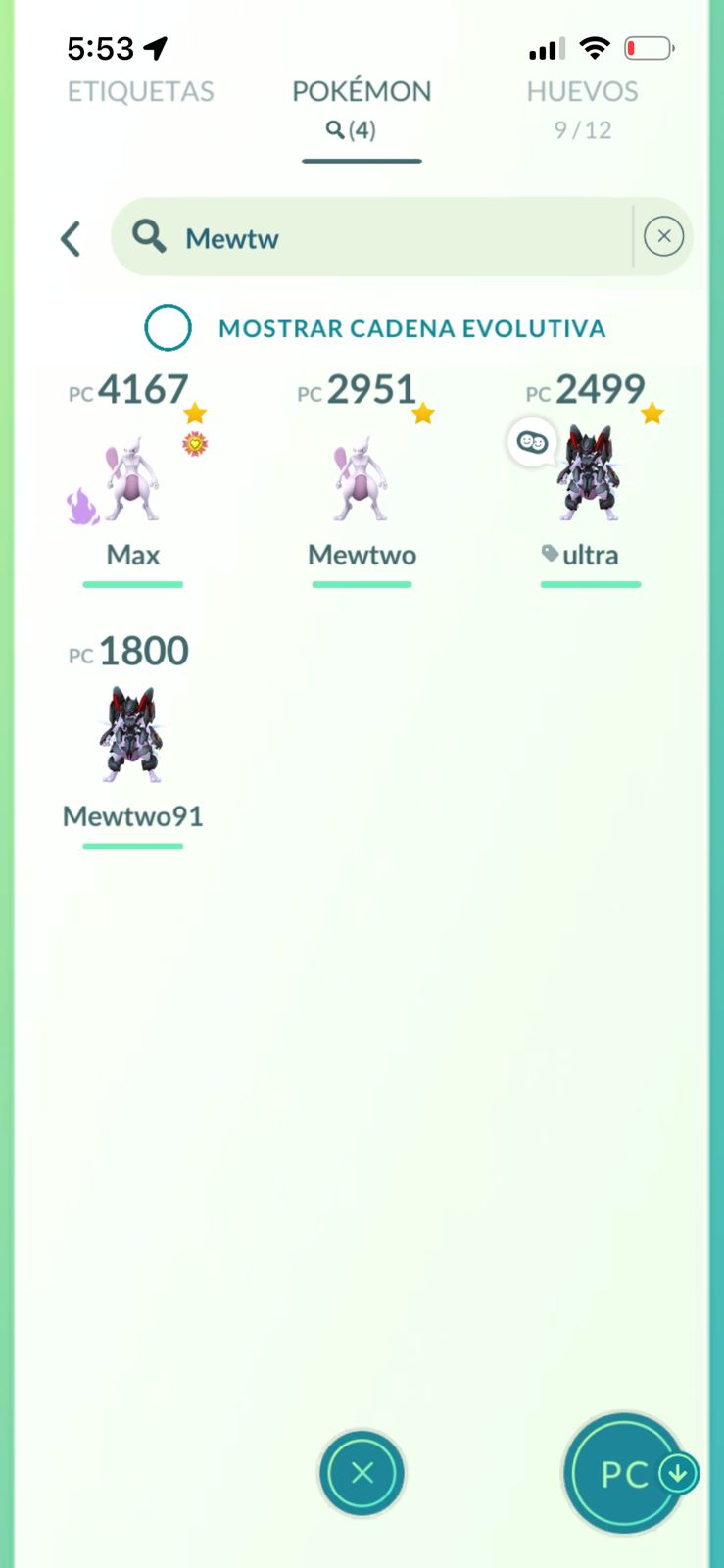 ⚡ Cuenta Pokémon
