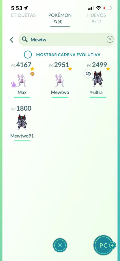 ⚡ Cuenta Pokémon