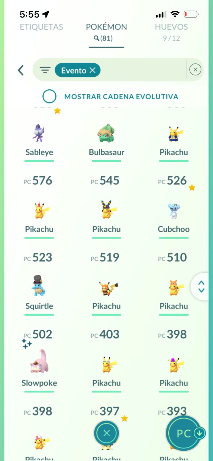 ⚡ Cuenta Pokémon