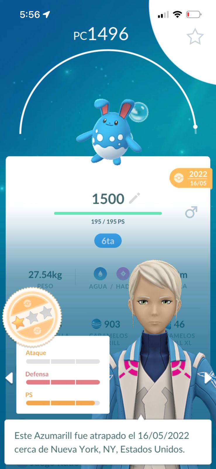 ⚡ Cuenta Pokémon