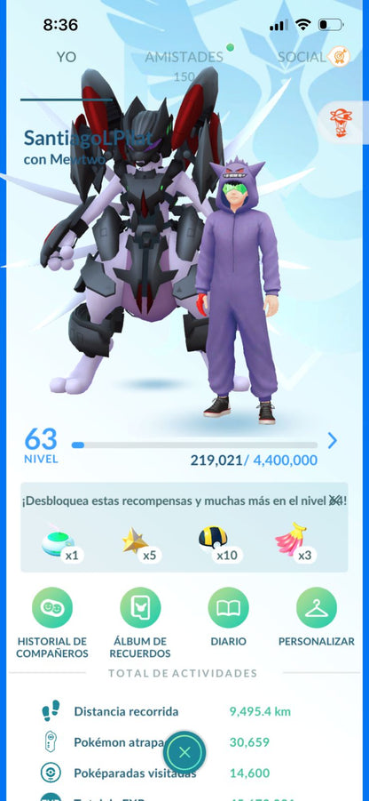 ⚡ Cuenta Pokémon