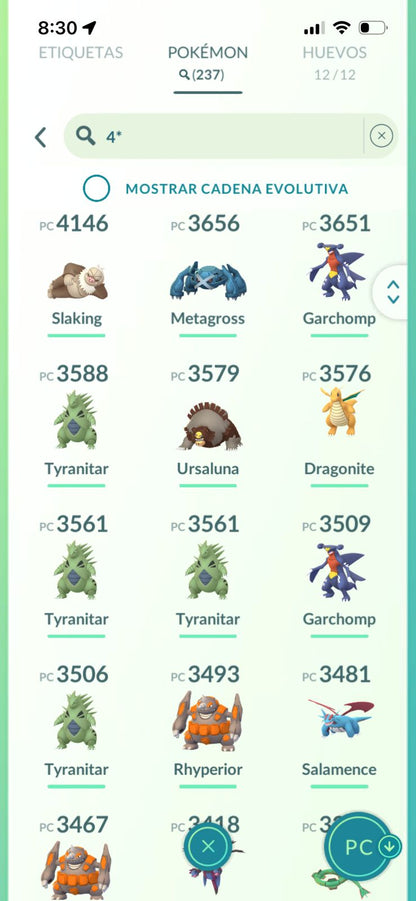 ⚡ Cuenta Pokémon