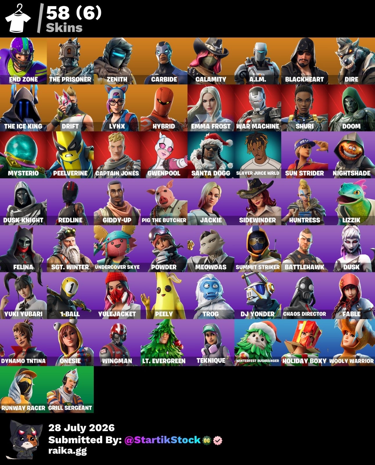 🎮 Cuenta Fortnite