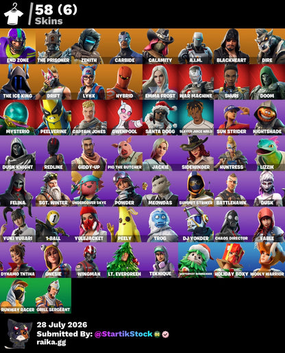 🎮 Cuenta Fortnite