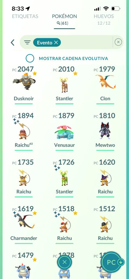 ⚡ Cuenta Pokémon