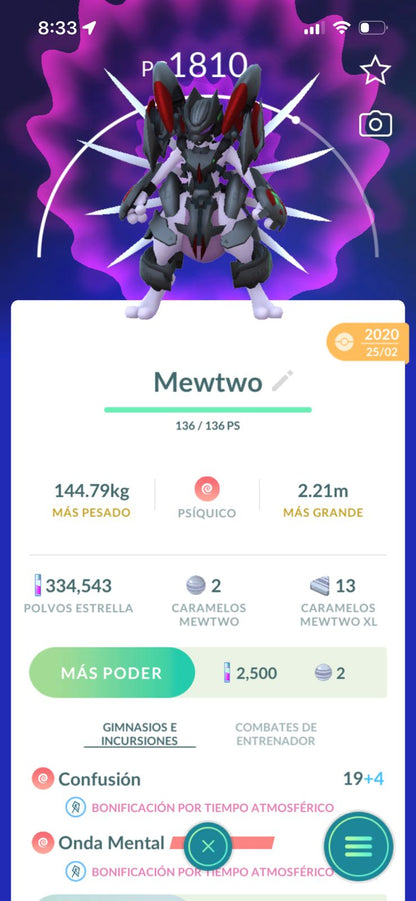 ⚡ Cuenta Pokémon