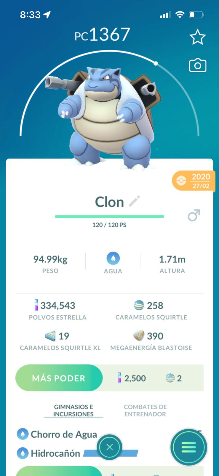 ⚡ Cuenta Pokémon