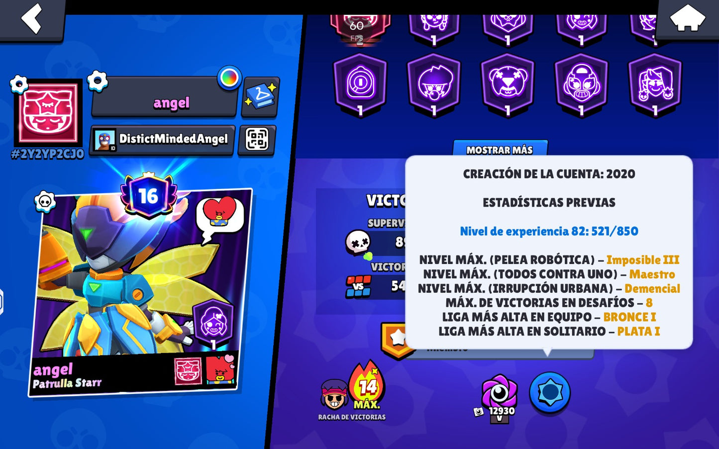 ⚡ Cuenta Brawl Stars