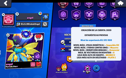 ⚡ Cuenta Brawl Stars