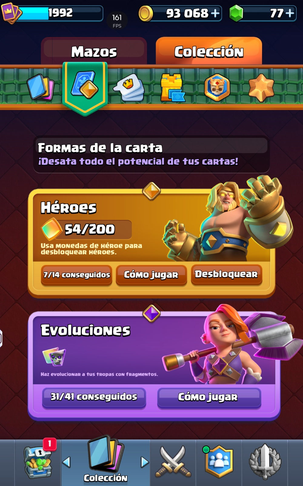 👑 Cuenta Clash Royale