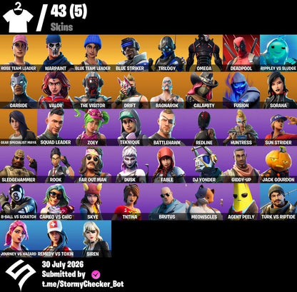 🎮 Cuenta Fortnite