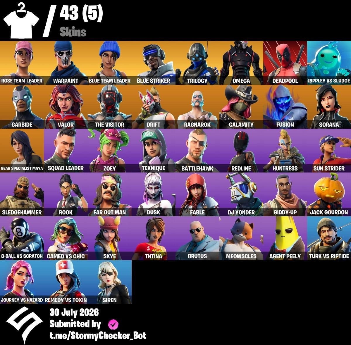 🎮 Cuenta Fortnite