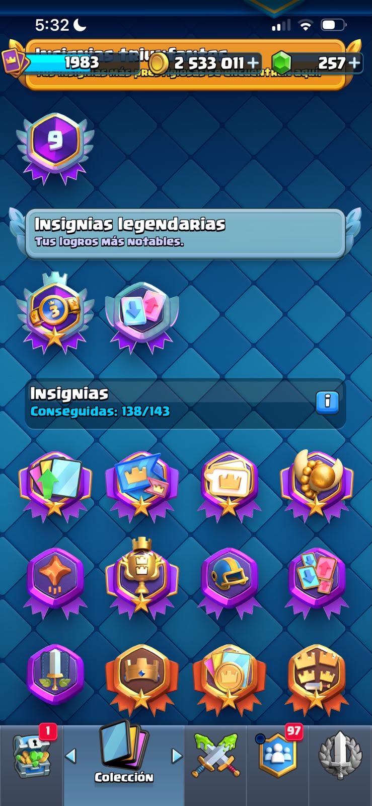 👑 Cuenta Clash Royale