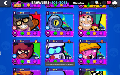 ⚡ Cuenta Brawl Stars